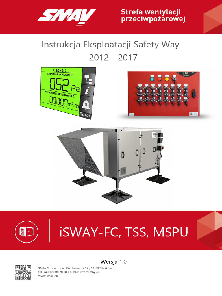 Instrukcja Eksploatacji Safety Way 2012-2017 | PDF