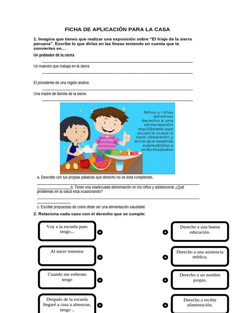 Ficha Derechos Aplicación para La Casa | PDF