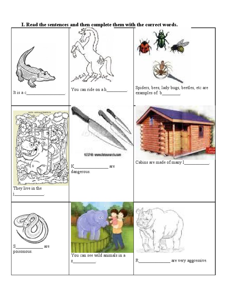 Vocworksheet | PDF | Language Arts & Discipline