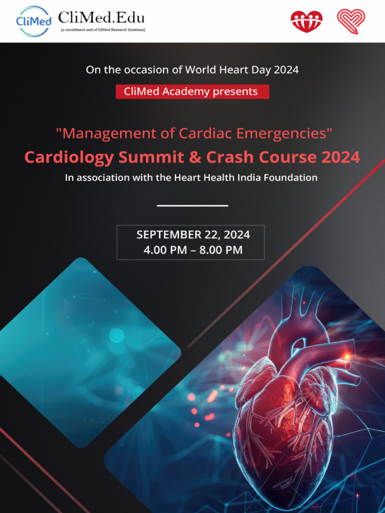 Cardiology Summit & Crash Course 2024 | PDF
