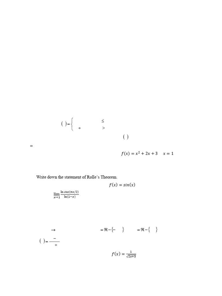 Math F | PDF