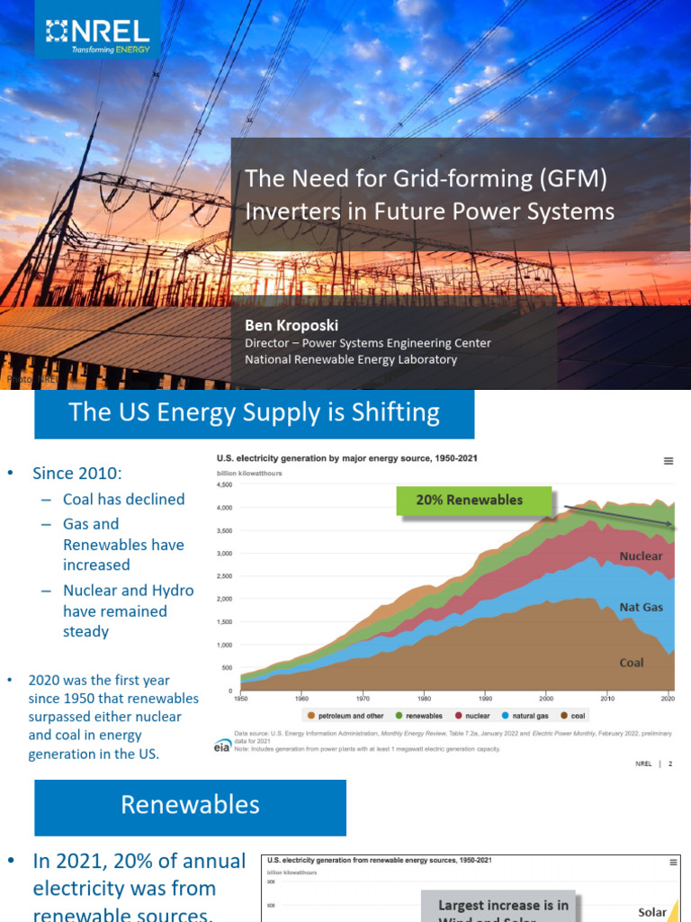 The Need For Grid-Forming (GFM) Inverters in Future Power Systems | PDF