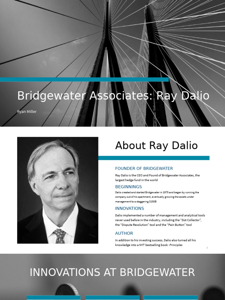 Strategist - Ray Dalio - Bridgewater Associates | PDF