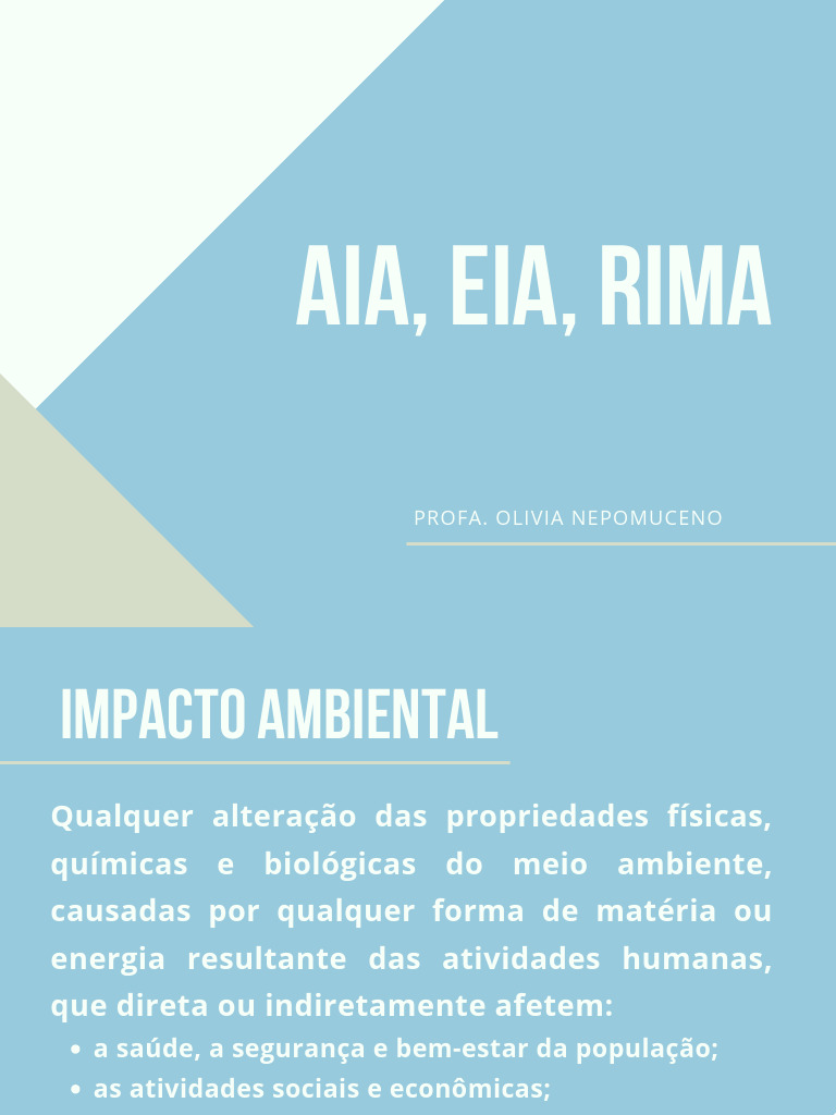 Qual A Principal Diferenca Entre Eia E Rima? – MYDAE