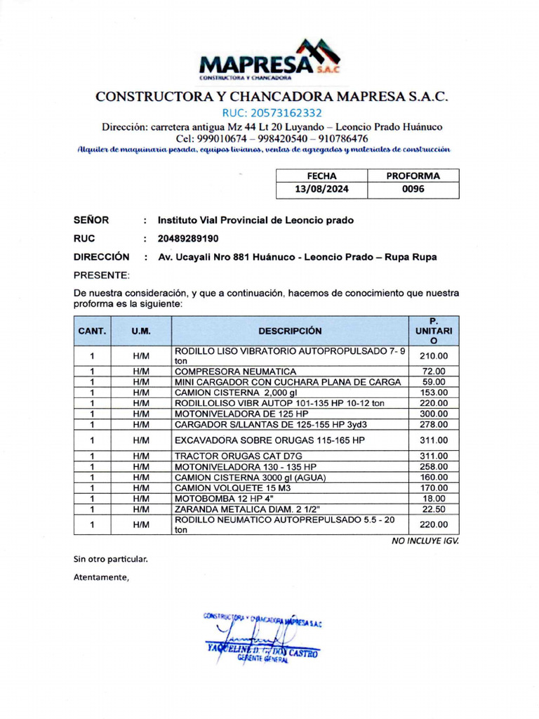 MAPRESA | PDF