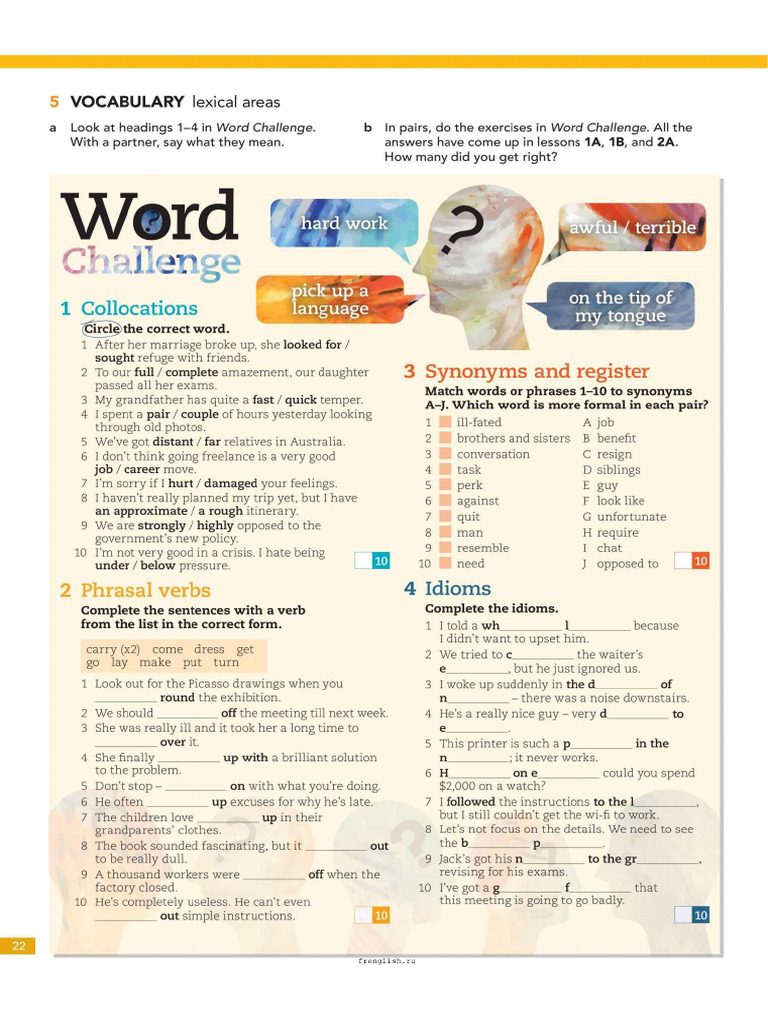 Word Challenge | PDF