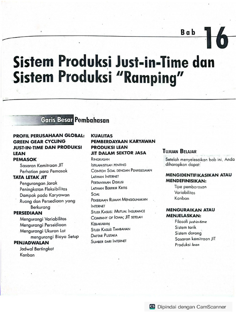 Just in Time | PDF