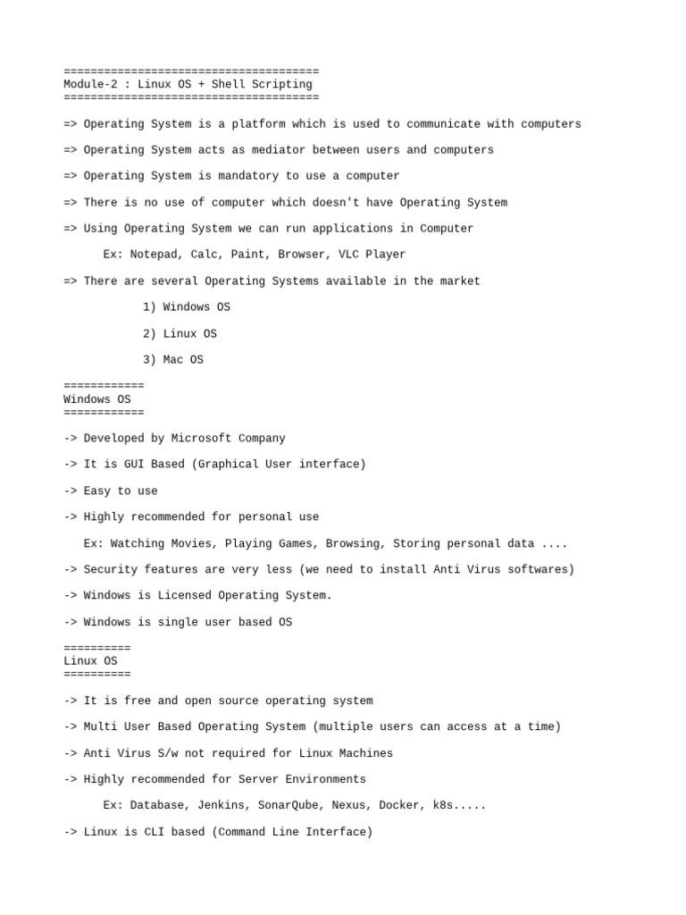 02 linux running notes pdf