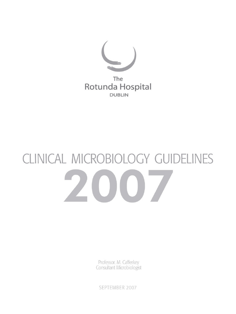 Clinical Microbiology Guideline | PDF | Hepatitis | Hepatitis B