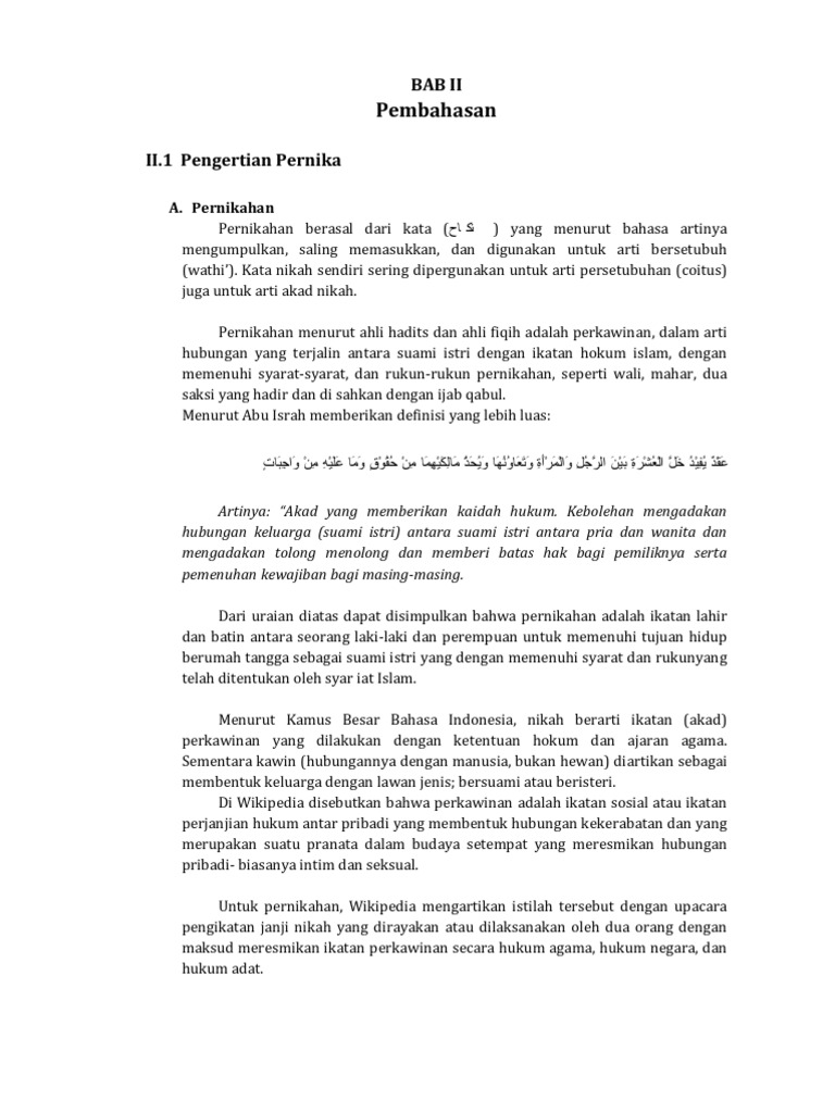 Bab Ii Nika Pdf