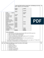 AFM Test Paper