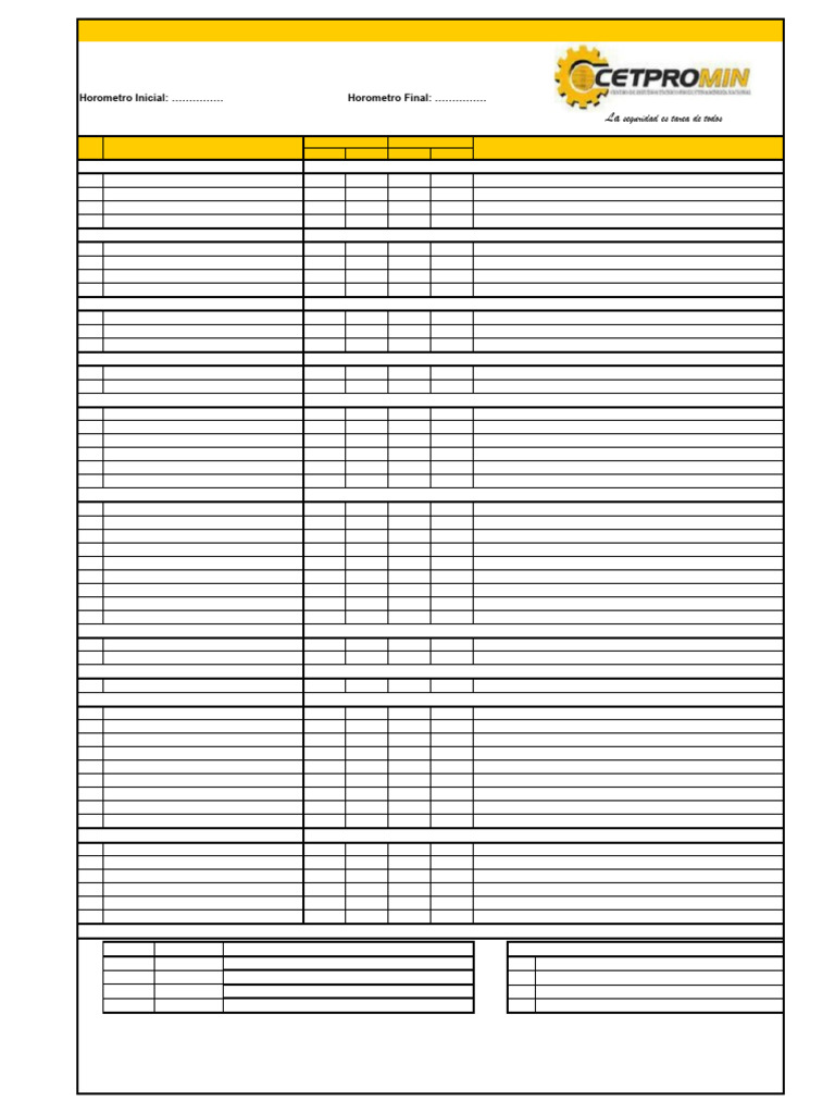Check List | PDF