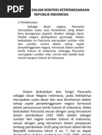 Download Pancasila Dalam Konteks Ketatanegaraan Republik Indonesia by Ldi Mlix Na Fit SN77605201 doc pdf