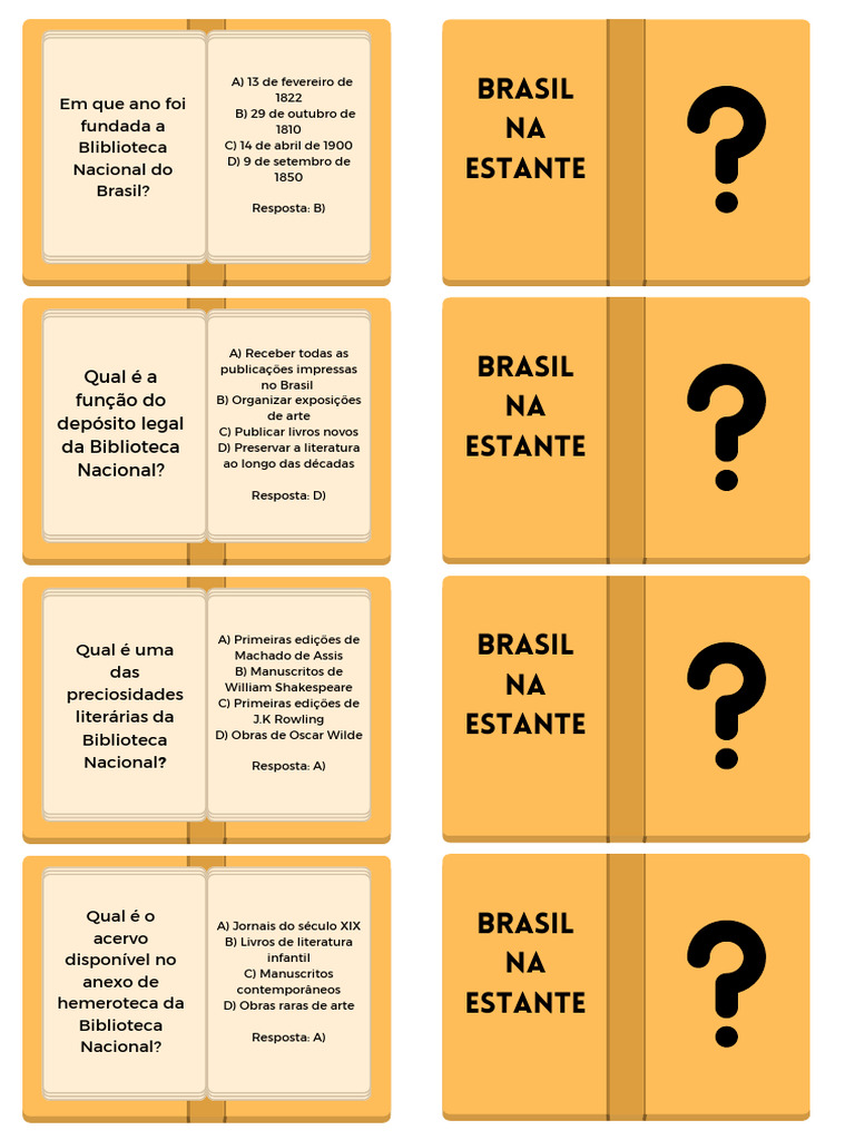 Cartas Perguntas Gerais - Definitivo | PDF