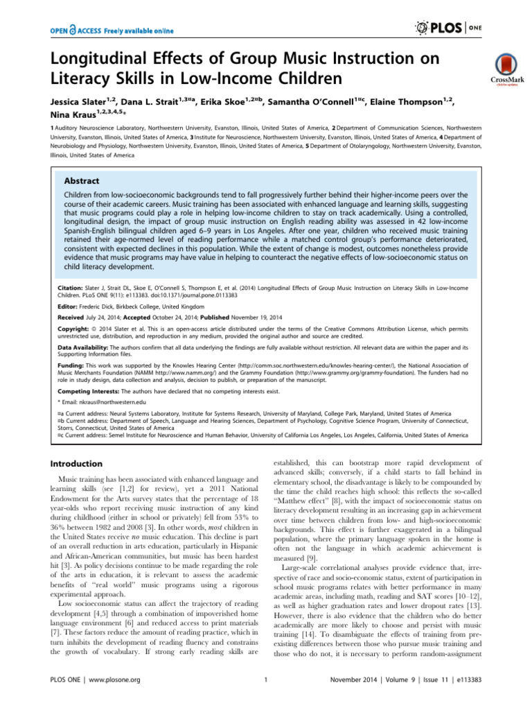Longitudinal Effects of Group | PDF