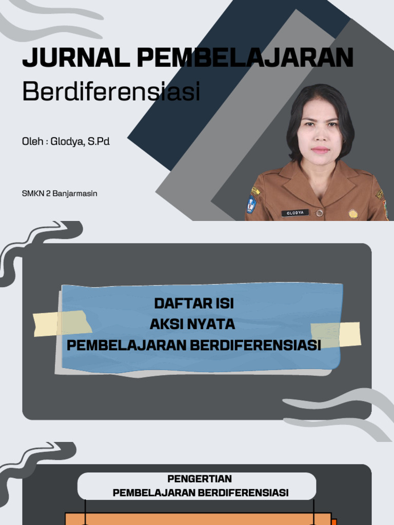 Jurnal Pembelajaran Berdiferensiasi | PDF