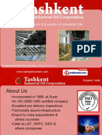 Tashkent Industrial Oil Corporation Gujarat India