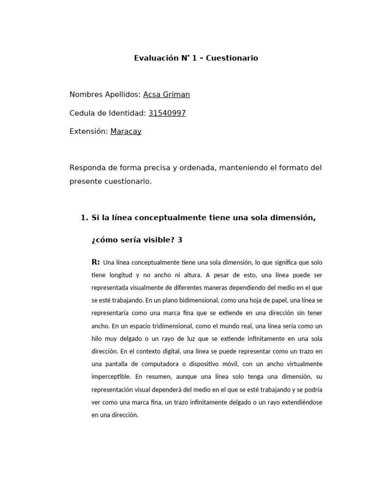 TAREAS TEORIA DE LA FORMA #1 PRIMER CORTE Acsa Griman | PDF