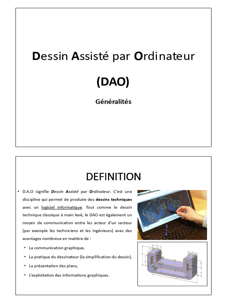 DAO - Généralités | PDF