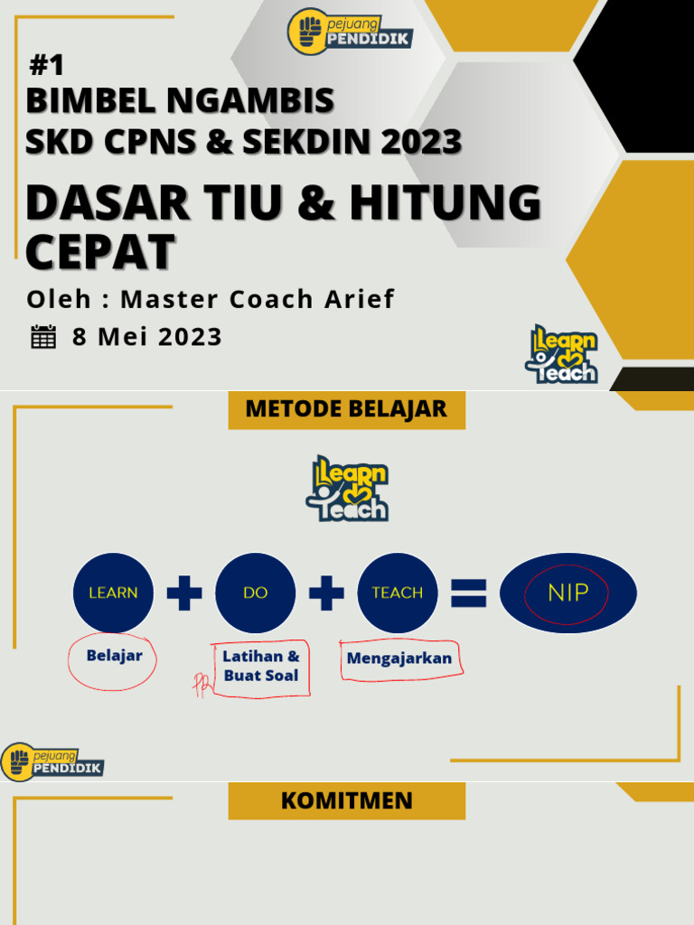 Tiu Hitung Cepat | PDF