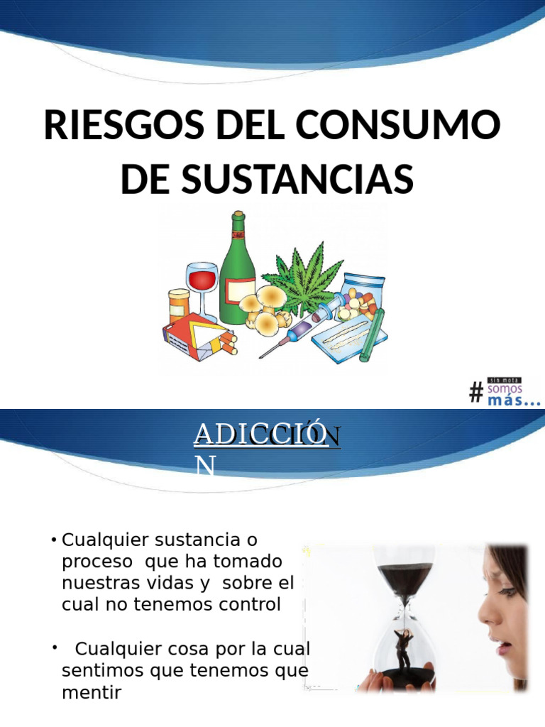 Riesgos Del Consumo de Sustancias | PDF