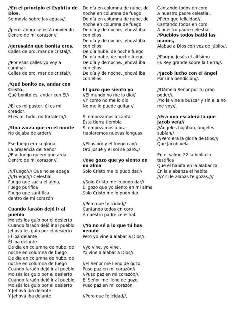 Coros Y Adoracion Pdf