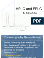 HPLC and FPLC - 2