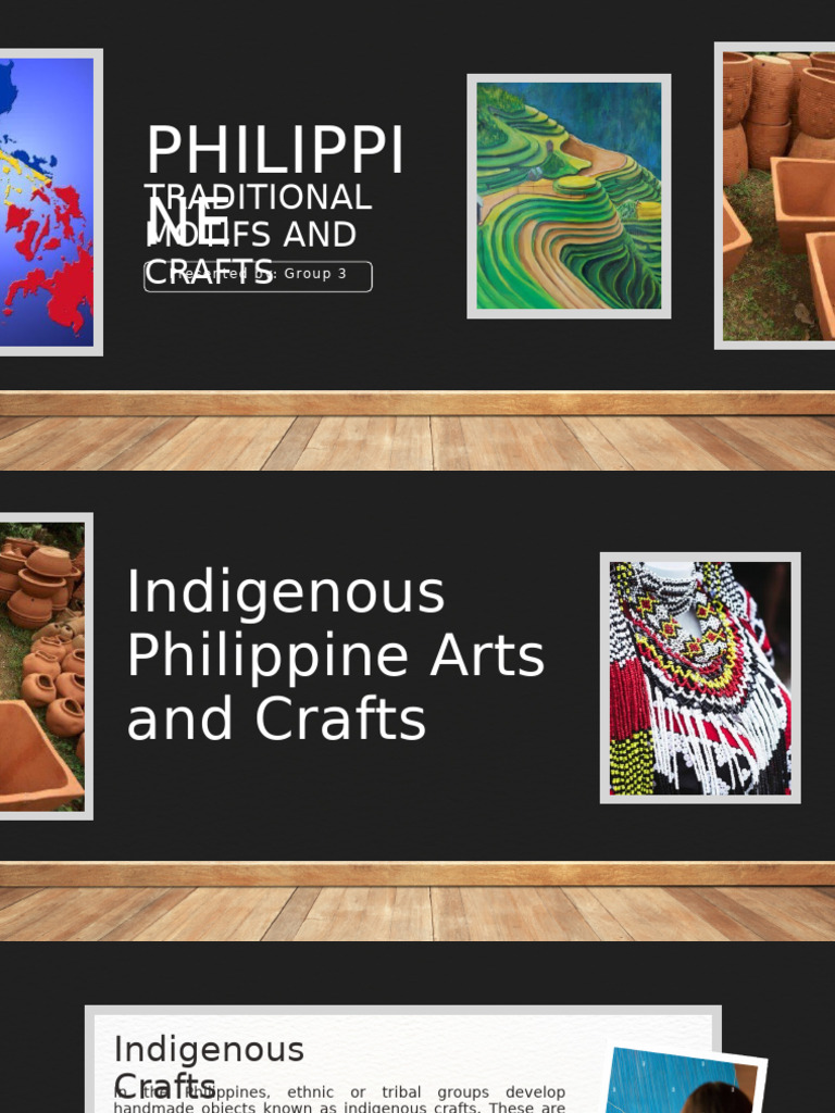 Philippine Traditional Motifs and Crafts | PDF