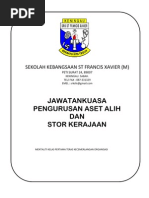 Carta Organisasi Jawatankuasa Pen Gurus An Aset Alih Dan Stok Kerajaan