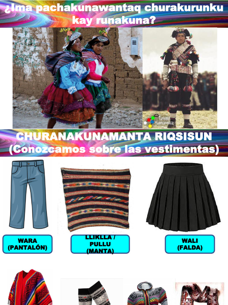 las-vestimentas-en-quechua-pdf