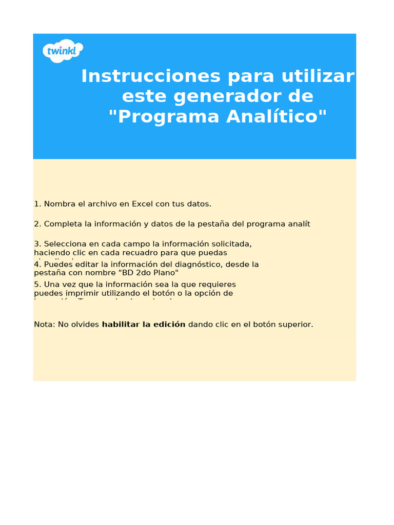 Sa L 1689199638 Programa Analitico Fase 4 Cuarto Grado Ver 2 | PDF