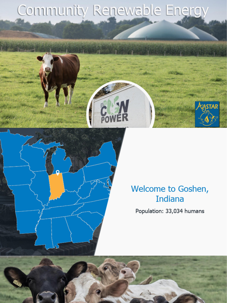Green Cow Power: Renewable Energy from Waste | PDF | Biogas | Anaerobic ...