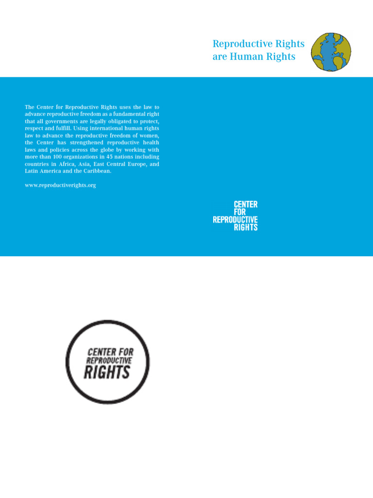 Center For Reproductive Rights | PDF