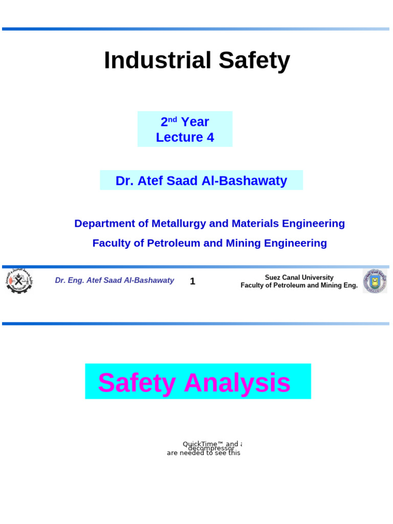 Safety Lec 4 | PDF