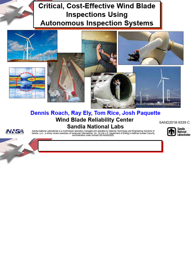 Critical Autonomous Inspection of Wind Turbines Opt | PDF