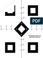 Medium Distance Scope Target