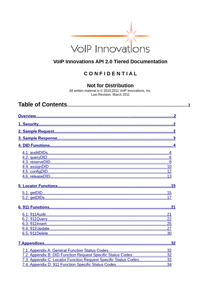 API 2.0 Tiered | PDF