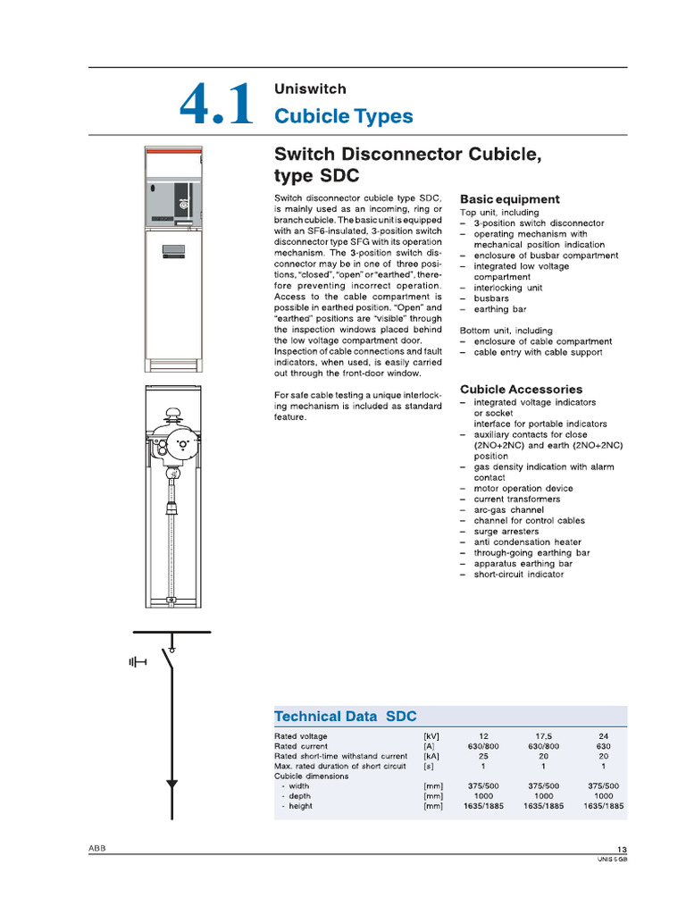 Catalog Uniswitch SDC | PDF