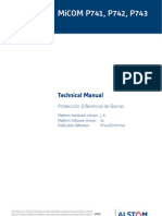 Micom P741, P742, P743: Technical Manual