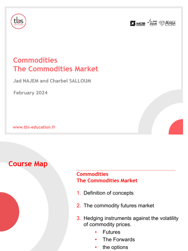 Commodities Course V1.06.05.2023 JNCS | PDF