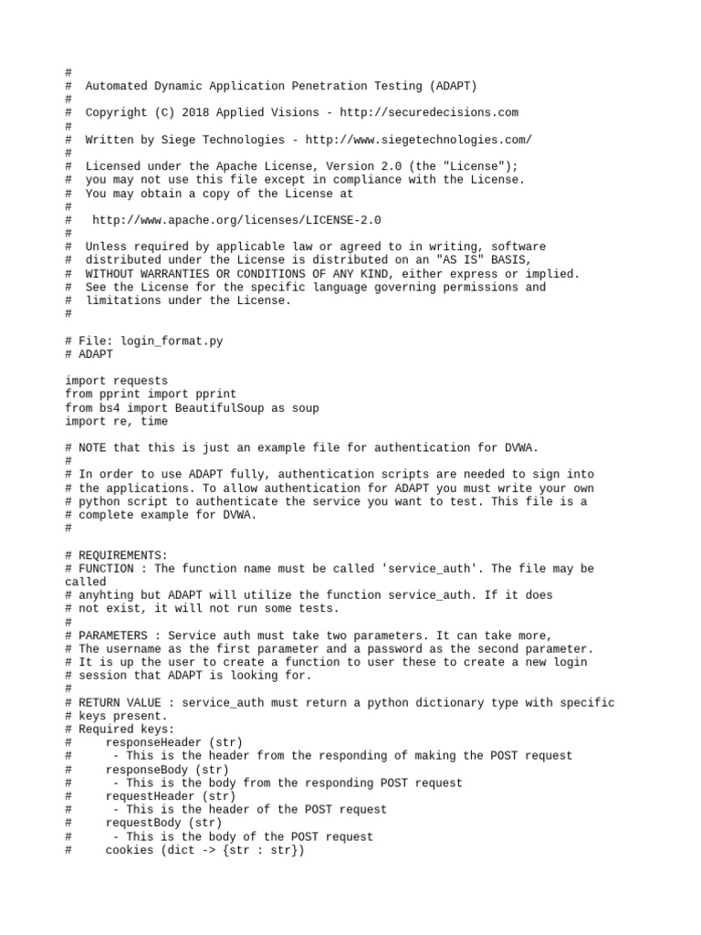 Login Format | PDF
