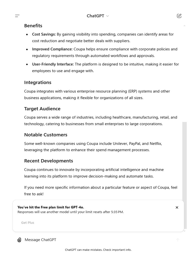 Coupa Business Spend Management Pdf