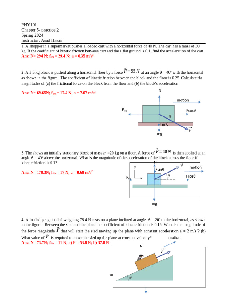 Chapter 5 - Practice 2 | PDF