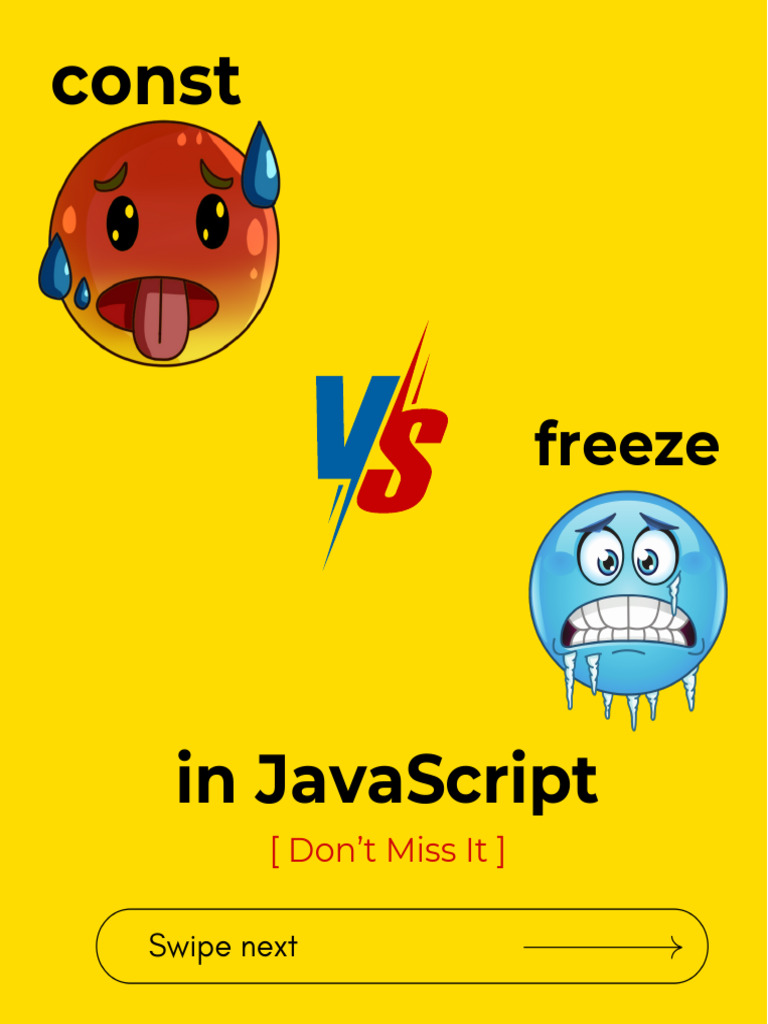 Const: in Javascript | PDF