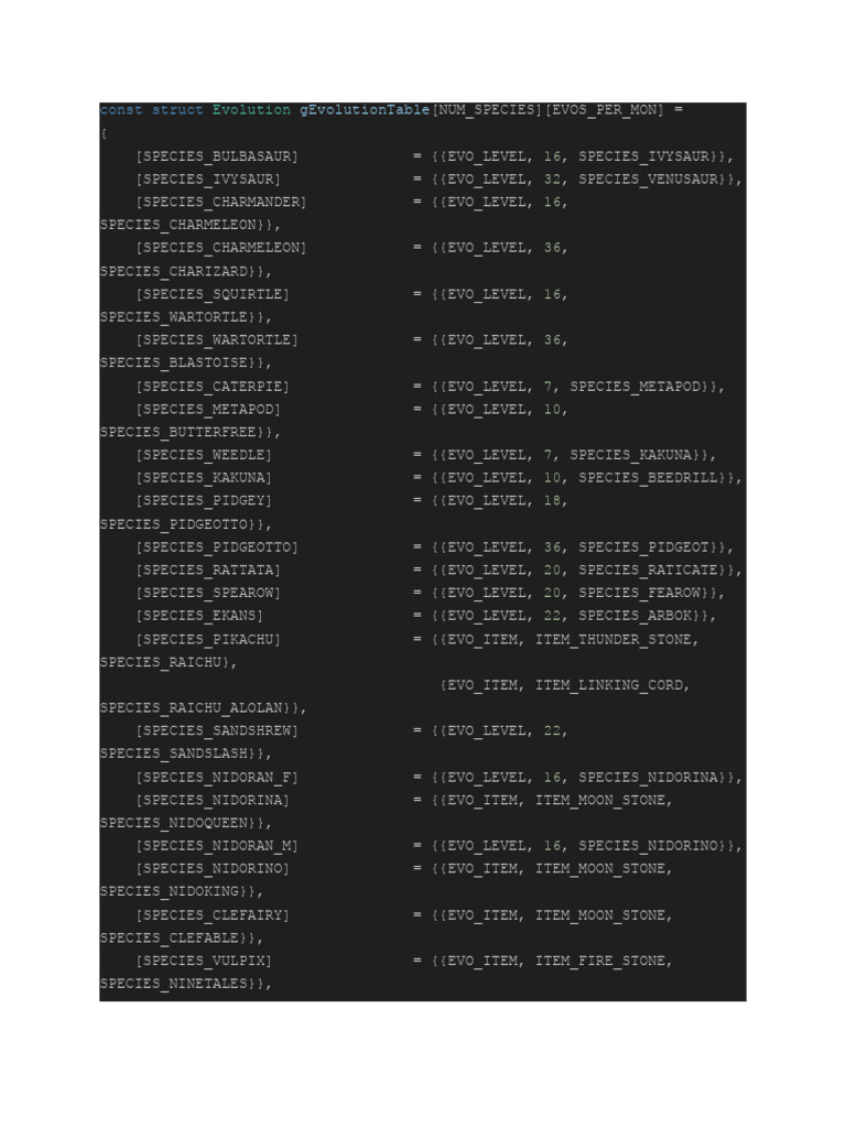 Evolution v1.1 | PDF