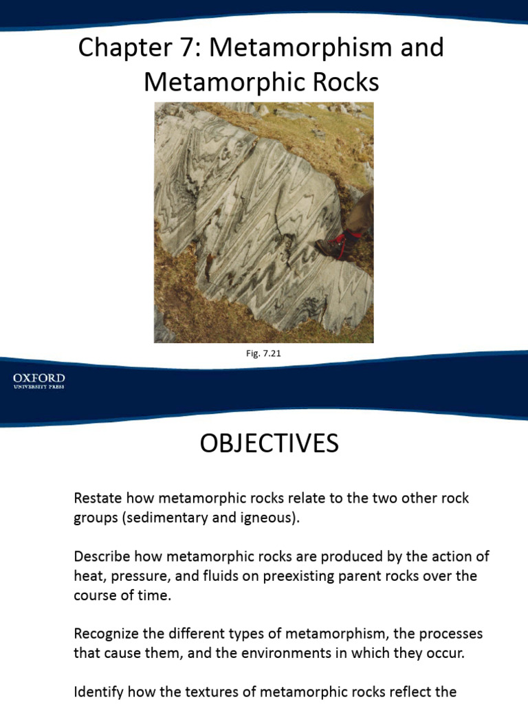 Lecture 3. Metamorphism and Metamorphic Rocks Nadin | PDF | Rock ...