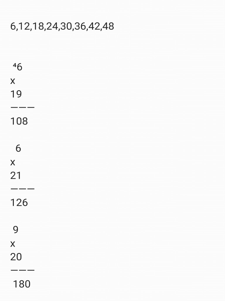 Math Worksheet Explanation - 24092 | PDF