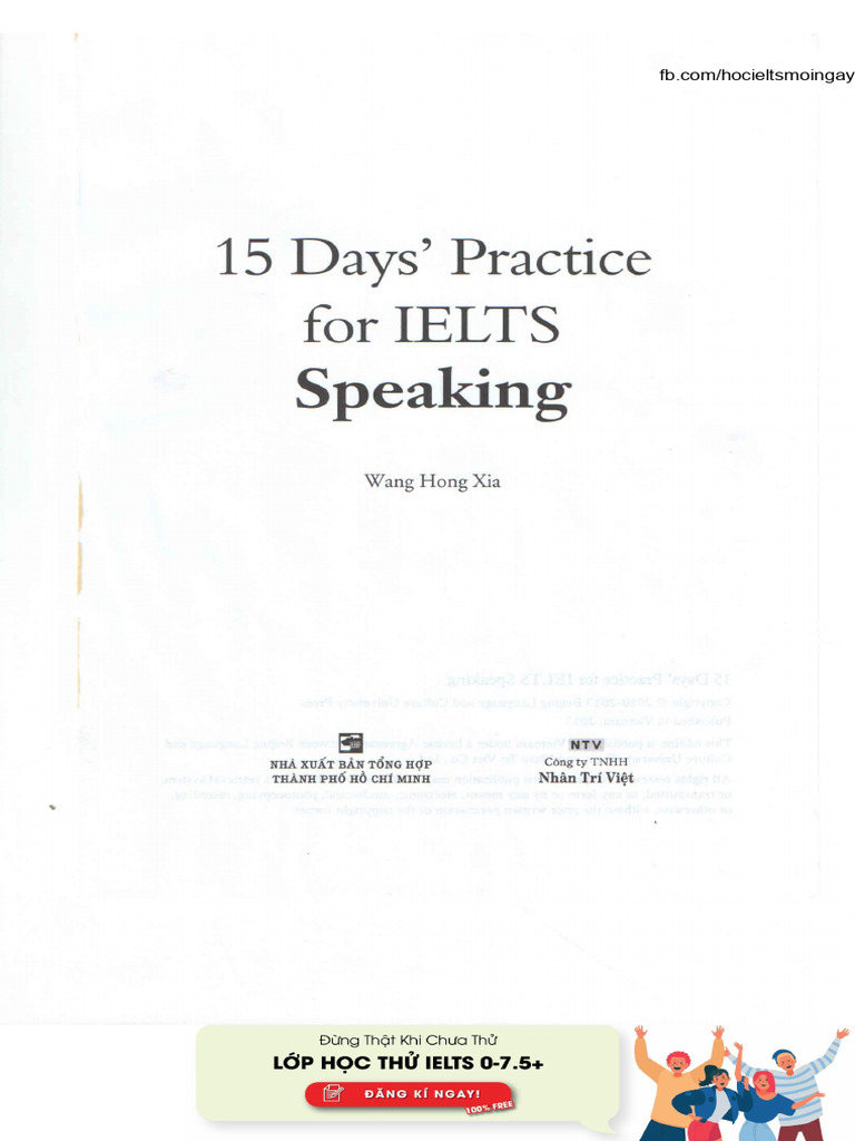 15 Day's Practice For IELTS Speaking | PDF