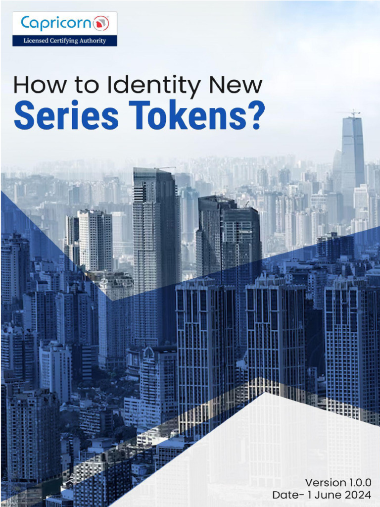 How To Identify Series Tokens | PDF
