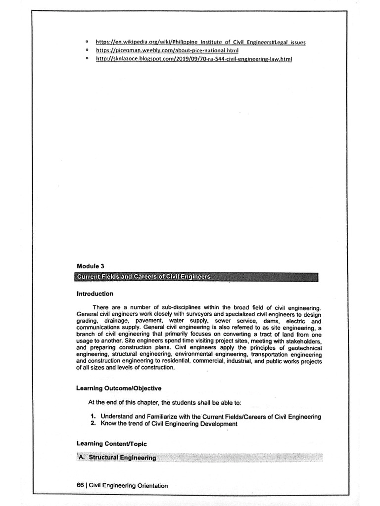 Ce 113 Module 3 | PDF